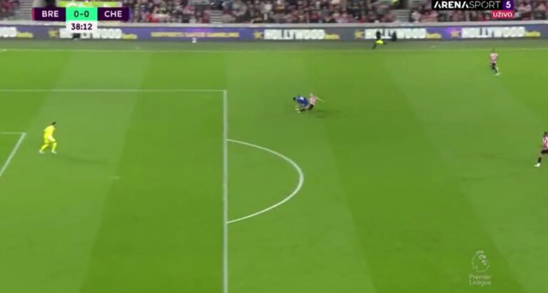 Broja dhuron spektakël tek Chelsea në 45 minutat e para si titullar (VIDEO)