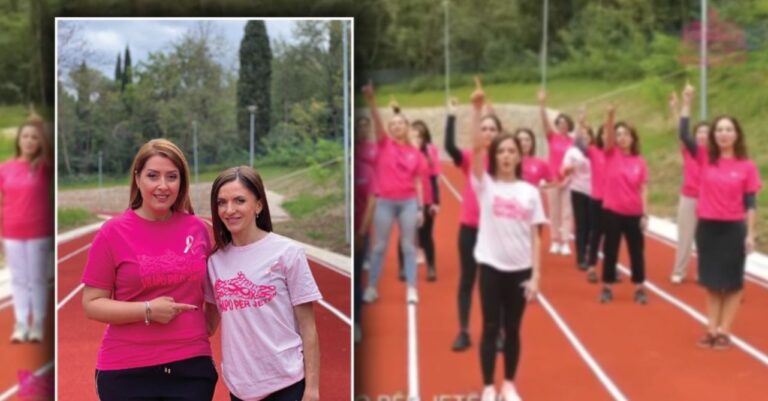 “Vrapo për jetën”, Manastirliu dhe Luiza Gega mesazh ndërgjegjësues për kancerin e gjirit