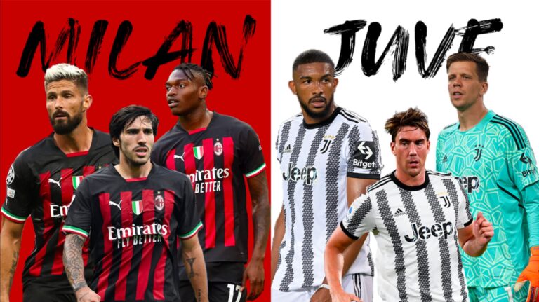 Bëhuni gati! Zbulohen formacionet zyrtare të super ndeshjes Milan-Juventus