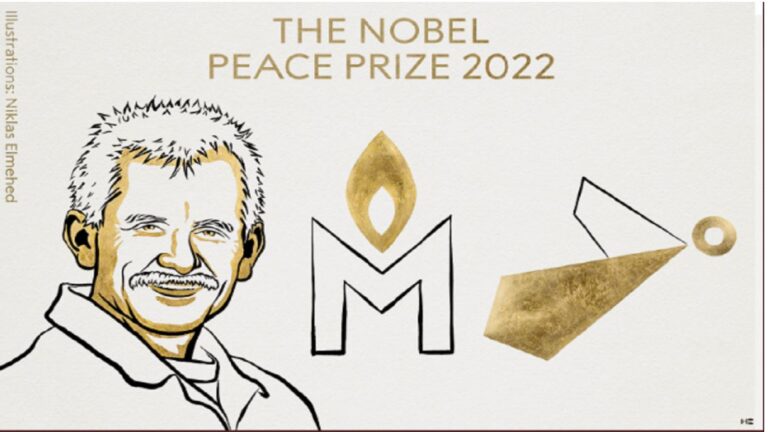 Çmimi Nobel për Paqen i jepet aktivistit bjellorus dhe dy organizatave ukrainase e ruse