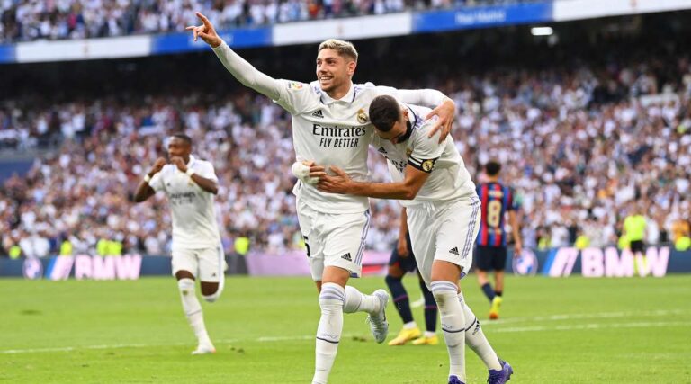 Real Madrid fiton El Clasicon ndaj Barcelonës dhe blindon vendin e parë në La Liga (VIDEO)