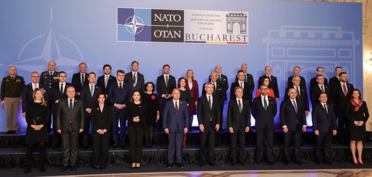 Samiti i NATO-s në Bukuresht/ Ministrja Xhaçka: Shqipëria, faktor kyç në stabilitetin e rajonit