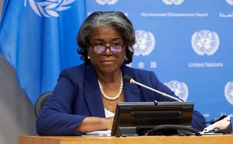 Mbërrin në Tiranë ambasadorja e SHBA-së në OKB, Linda Thomas-Greenfield