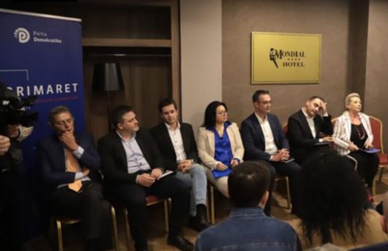 VIDEO/ Prezantimi i 7 kandidatëve në Primaren e PD në Tiranë, tregojnë planet: Veliaj gënjeu dhe Papën
