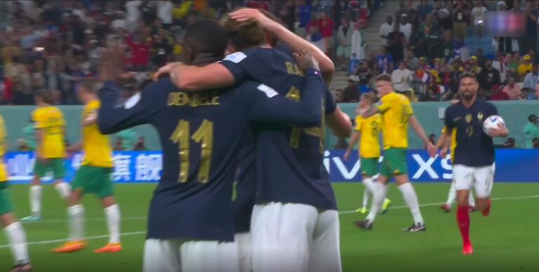 Franca barazon ndaj Australisë, Rabiot gjen golin me kokë (VIDEO)