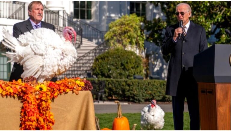 Presidenti Biden hap sezonin e festave, “fal” dy gjela