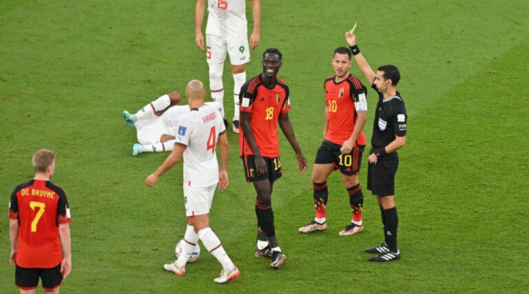 Belgjikë-Marok mbyllet me gol pjesa e parë, por arbitri e anulon (VIDEO)
