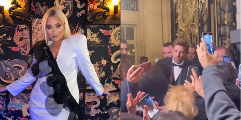 FOTO/ ”Vajzat do të më kenë zili”, Ronela Hajati takon super yllin spanjoll