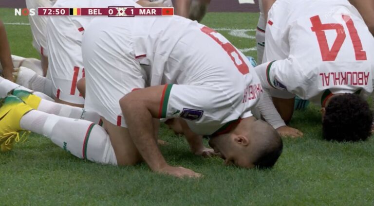 Maroku shokon Belgjikën, kalon në avantazh me një super gol (VIDEO)