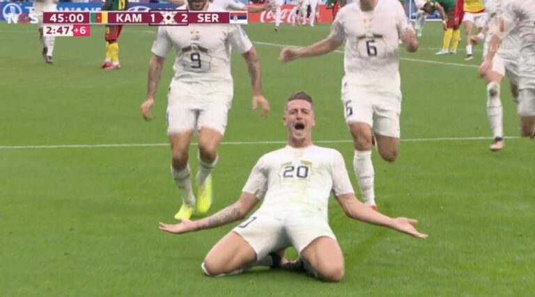 Serbia përmbys Kamerunin për 3 minuta, Pavlovic dhe Milinkovic-Savic (VIDEO)