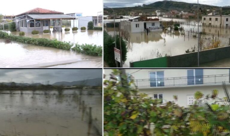 1220 hektarë tokë nën ujë në Shkodër, rruga e Obotit e pakalueshme