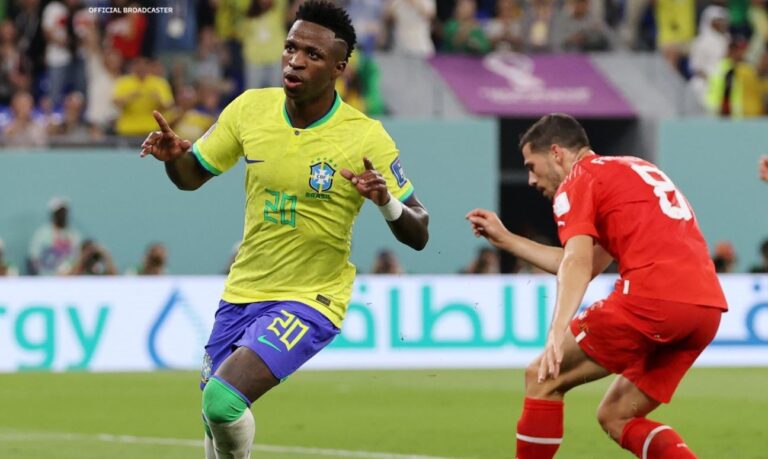 Vinicius Junior shënon kundër Zvicrës, por arbitri e anulon me VAR (VIDEO)