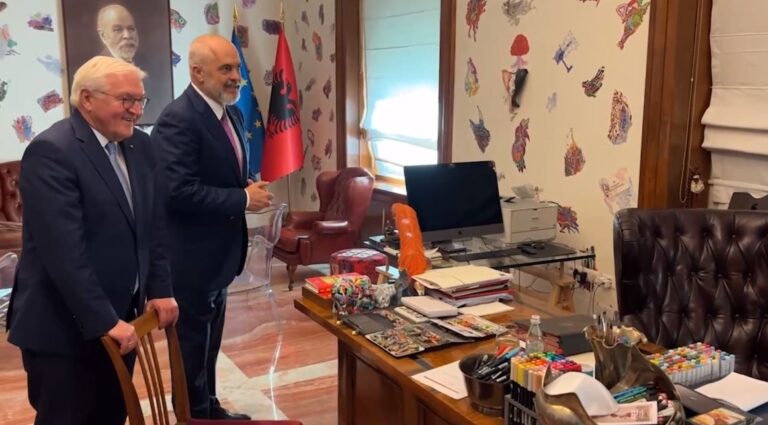 Rama pret Presidentin gjerman në Kryeministri: Mbështetja e Gjermanisë është thelbësore