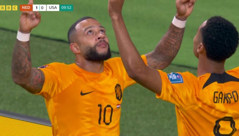 Holanda zhbllokon sfidën ndaj Amerikës, super gol i Depay (VIDEO)
