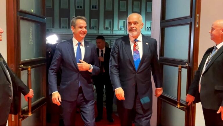 VIDEO/ Rama pret homologun grek: Kënaqësi takimi me Kyriakos Mitsotakis pas Samitit historik