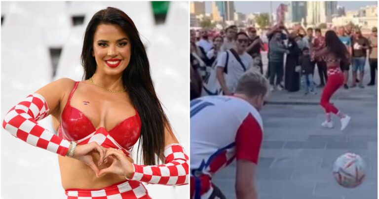 Super modelja kroate parashikon fituesin e gjysmëfinales Argjentinë-Kroaci (VIDEO)