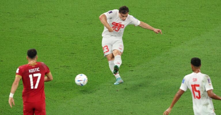 Super Xherdan Shaqiri shënon ndaj Serbisë, por këtë herë pa “shqiponjë” (VIDEO)