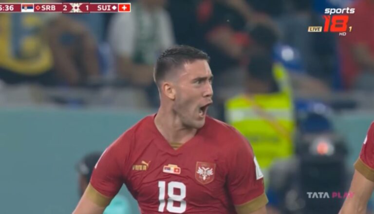 Serbia përmbys Zvicrën, këtë herë shënon Vlahovic (VIDEO)