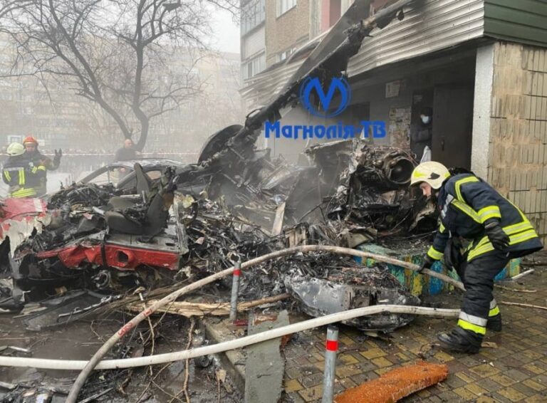 Rrëzohet me helikopter ministri i brendshëm i Ukrainës, vdes bashkë me stafin e ngushtë