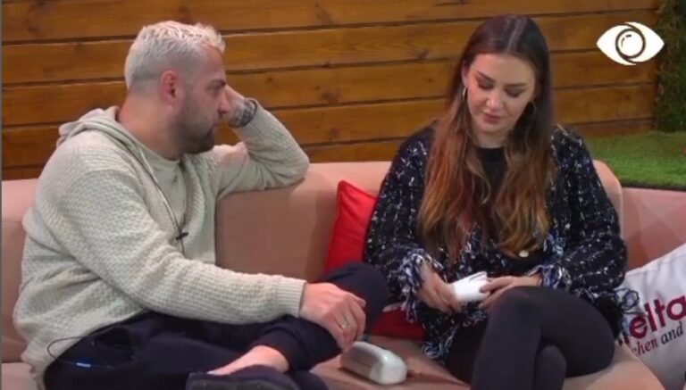 VIDEO “Ti je krejt si unë”/ Luizi e ngacmon me batuta, Kiara: Unë nuk mbahem fare