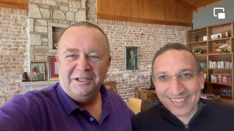 Gjergj Luca me ambasadorin e Egjiptit në Tiranë, Mohamed Heider