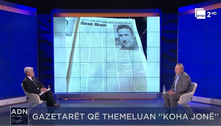 VIDEO/ Poeti dhe gazetari Mirash Marashi tregon sesi lindi gazeta ”Koha Jonë”