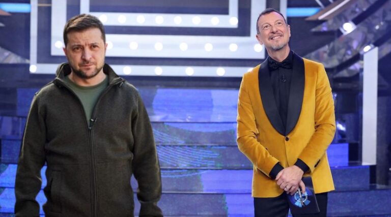 Italianët kundër presidentit: Ç’punë ka Zelensky në festivalin Sanremo?
