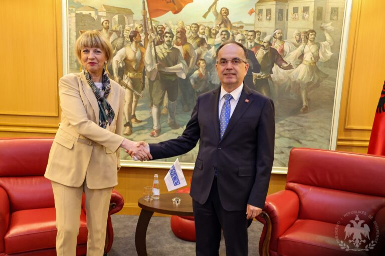 Presidenti Begaj pret shefen e OSBE-së: Zgjedhje të lira dhe me standarde ndërkombëtare më 14 Maj