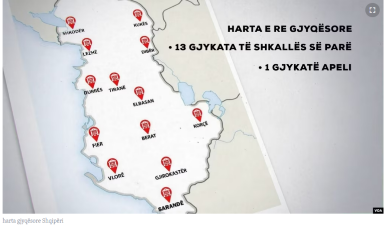 Harta e re gjyqësore në Shqipëri, shqetësime për kostot dhe vonesat në drejtësi
