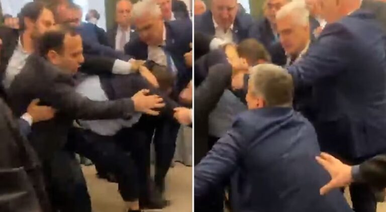 VIDEO/ Nuk përmbahen deputetët, grushta për projektligjet