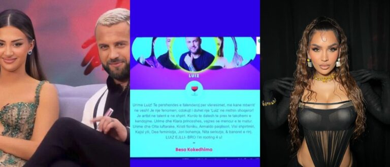 ”Je fenomen”, Besa Kokëdhima i dërgon mesazh Luizit. Këngëtarja vlerëson edhe Kiarën: Je e matur dhe e mençur