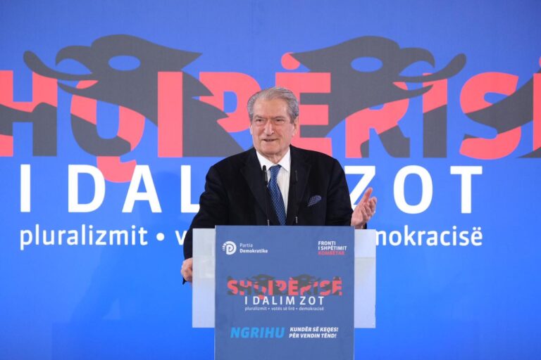 Berisha nga Rrogozhina: Votoni kandidatin e Primareve, mos u bëni lojë e Ramës