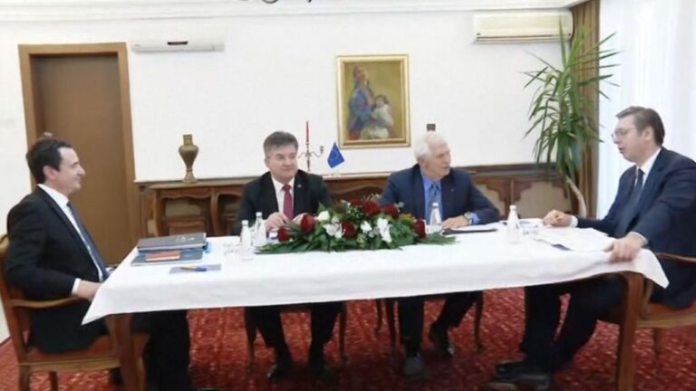 11 pikat e dakordësuara në Ohër, BE kushtëzon financimet. Kurti-Vuçiç 5 muaj kohë të zbatojnë planin