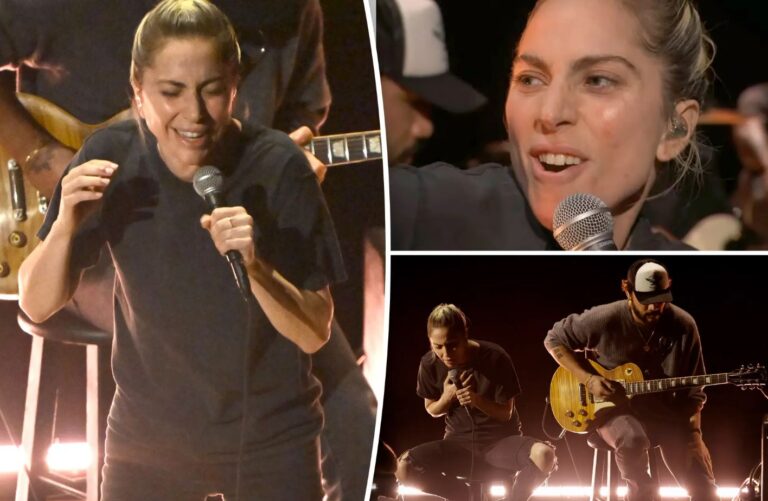 VIDEO/ Lady Gaga shfaqet në OSCAR me një bluzë dhe xhinse të grisura: Mund të jesh heroi i vetes