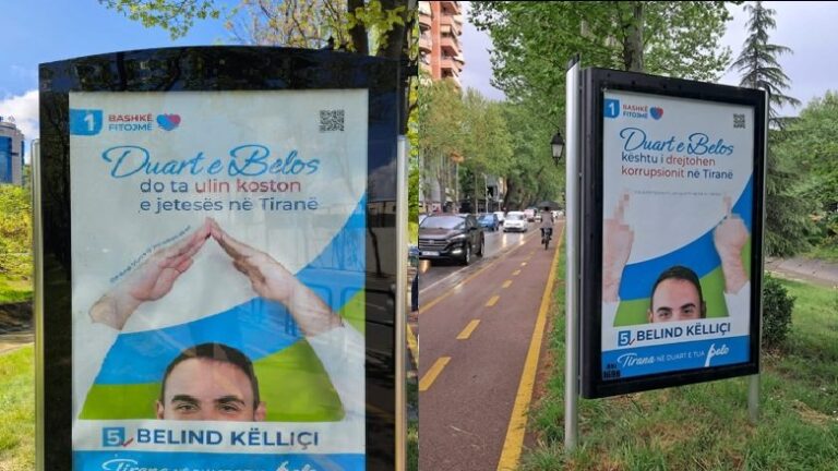 Pas polemikave, Belind Këlliçi ndryshon posterin