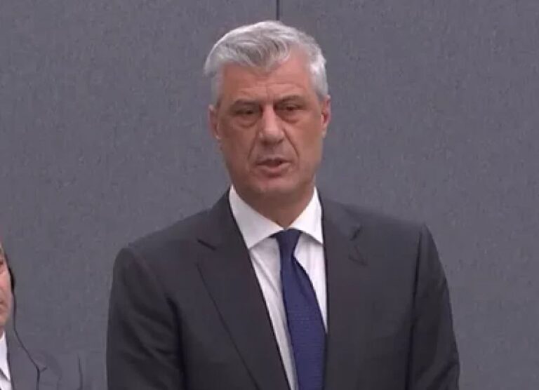 Gjyqi në Hagë, ish-presidenti Thaçi: Keqardhje për viktimat, akuza për trafikim organesh ra