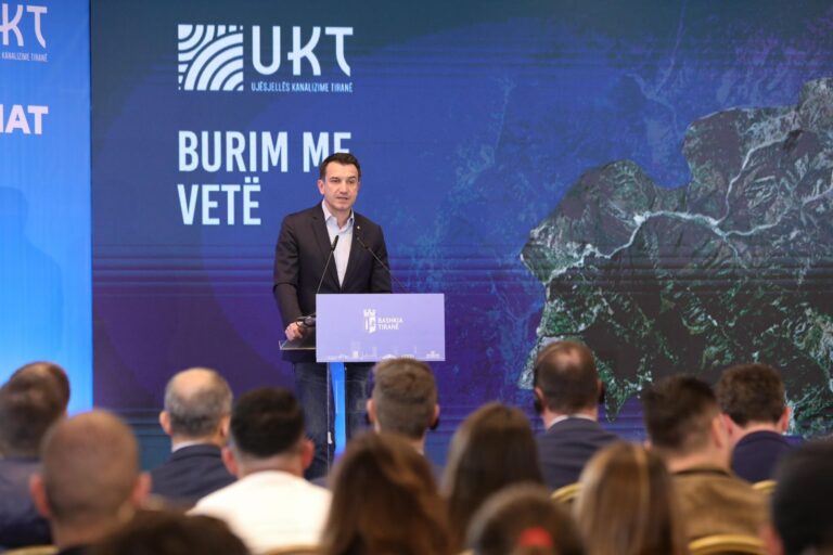 Veliaj: Projekti i unazës së presionit për ujin e pijshëm, një nga investimet më të mëdha në 100 vitet e fundit në Tiranë