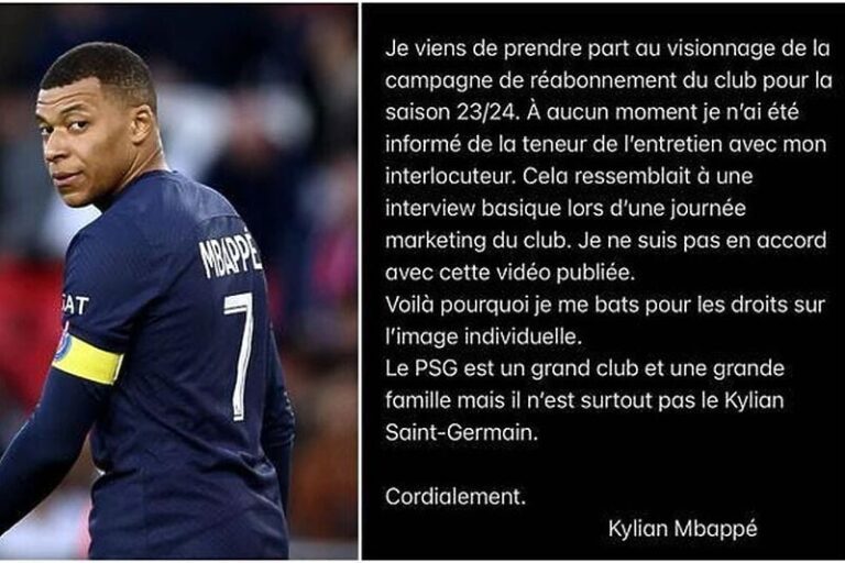 Mbappe del kundër PSG për reklamën: Nuk është Kylian Saint Germain