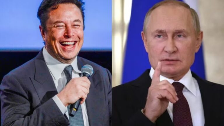 Elon Musk “liron” Putinin