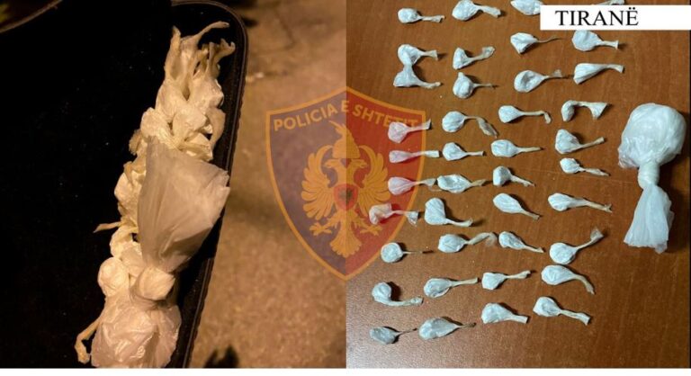 Shpërndante kokainë në Tiranë, arrestohet 34-vjeçarja