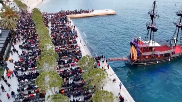 VIDEO/ Rama në Sarandë, mbush plot shëtitoren: Kjo do të jetë shprehje e vetëdijes më 14 Maj