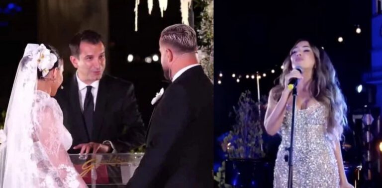 Veliaj kurorëzoi martesën e Luizit dhe Kiarës, Elvana Gjata e uron live për fitore më 14 maj