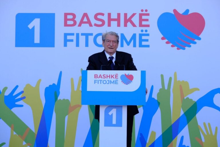 Berisha njofton mitingun përmbyllës të fushatës: Më 12 maj në sheshin Nënë Tereza