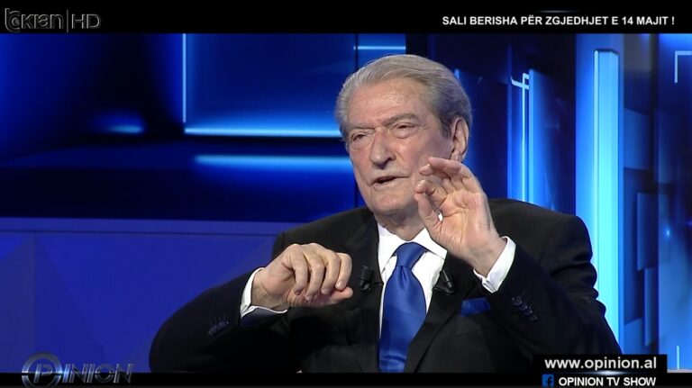 VIDEO/ Berisha për fushatën e Ramës: Po më ndihmon me propagandën e tij banale, vulgare dhe të boshatisur