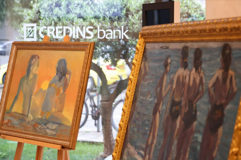 Credins bank çel ekspozitën “Arti në rrugëtimin tonë”