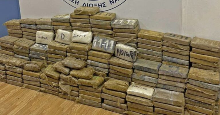 Kapen 100 kg kokainë në Selanik, në pranga 7 persona