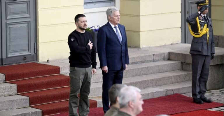 Zelensky viziton papritur Finlandën, takon udhëheqësit nordikë