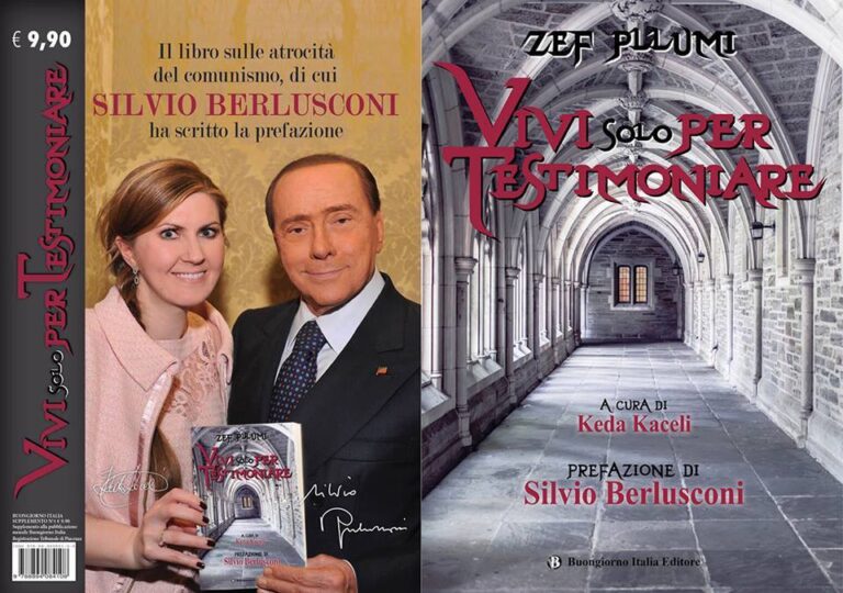 Berlusconi dhe At Zef Pllumi, lidhja me shkrimtarin e madh shqiptar