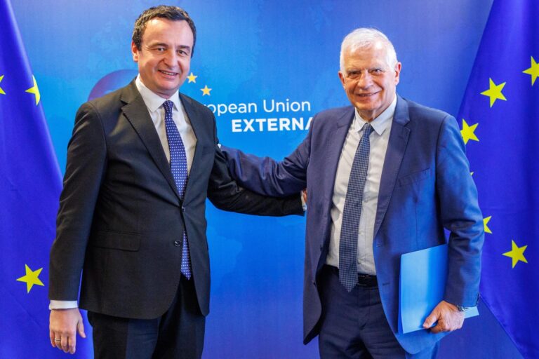 Borrell i dërgon letër Kurtit: Pikat që duhen ndjekur për të ulur tensionet