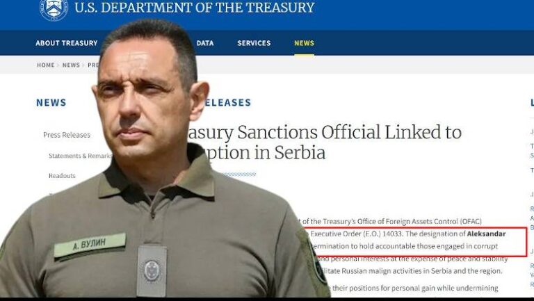 SHBA sanksionon ”kryespiunin” serb: I përfshirë në aferë korruptive dhe në krimin e organizuar